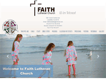 Tablet Screenshot of faithlavallette.org